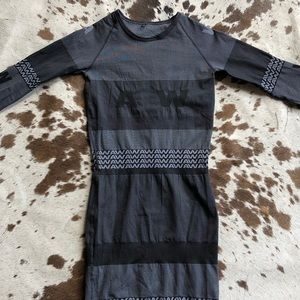 HM x Alexander Wang logo bodycon dress